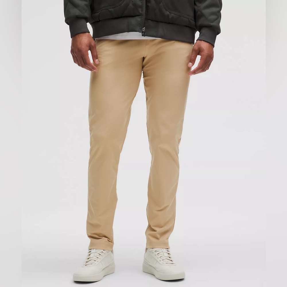 Great Looking, Comfortable, Tan Lululemon Athletica Tan Chinos Khakis Pants